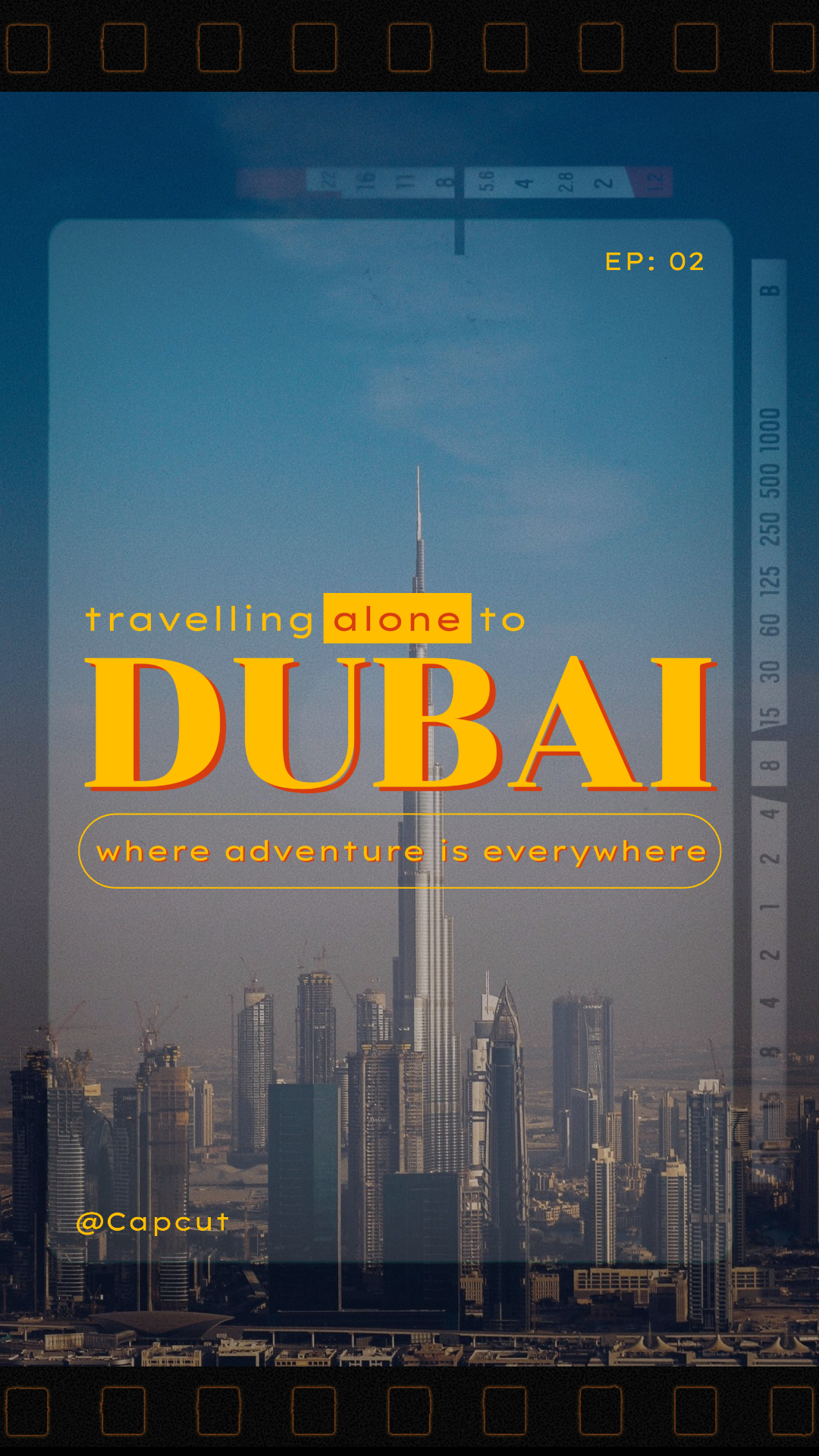 TikTok Vlog de voyage à Dubaï