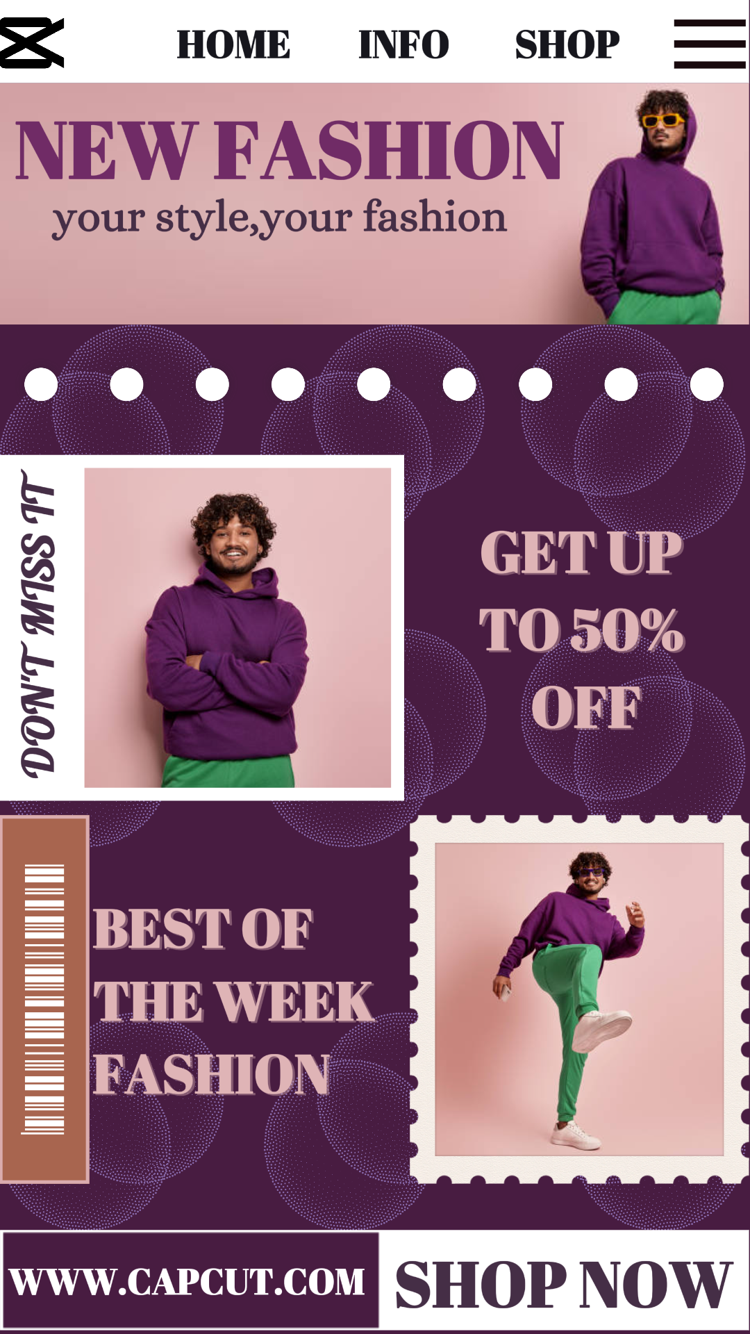 capcut template cover