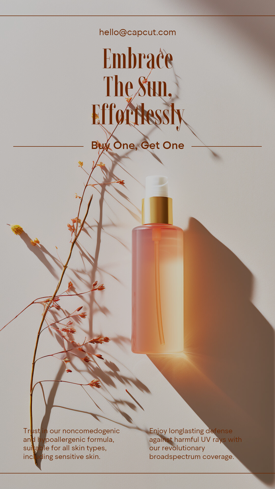 Beauté et soins personnels Présentation détaillée du produit