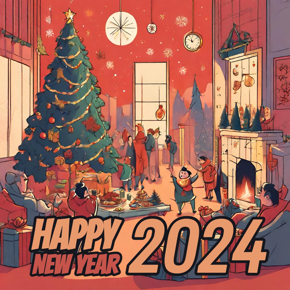 Feliz Natal Saudações Linkedin Post