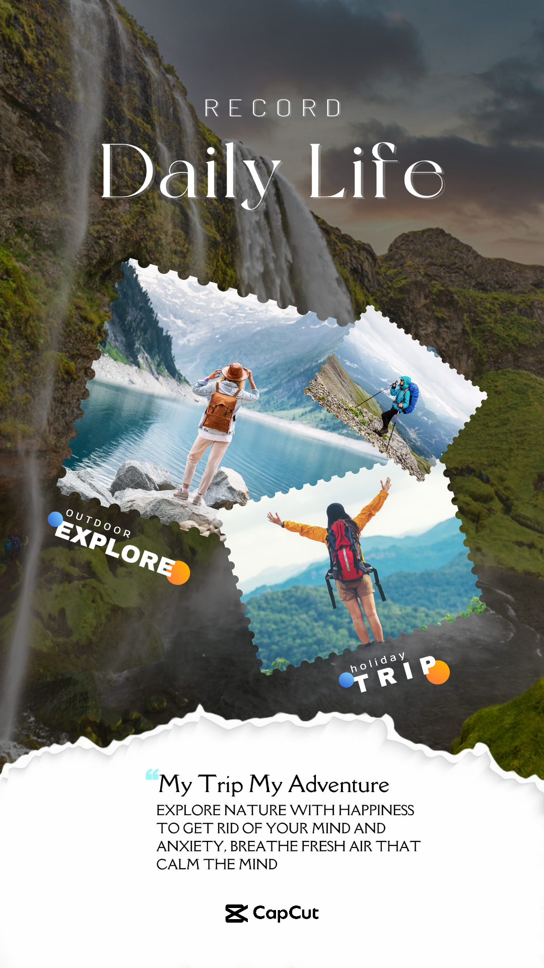 Petualangan Perjalanan Poster Poster Kreatif instagram