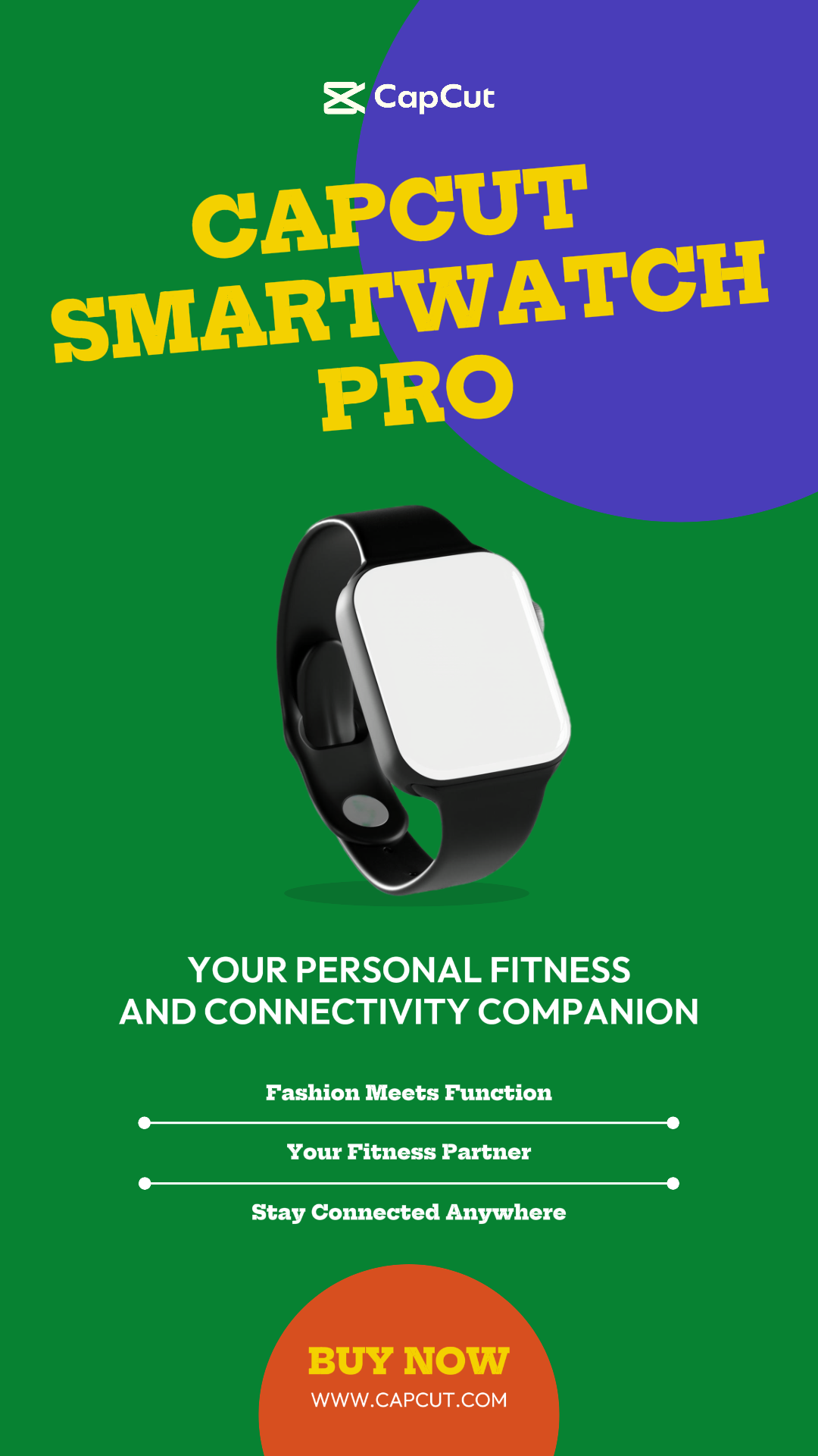 Tampilan Produk Pro Smartwatch Elektronik