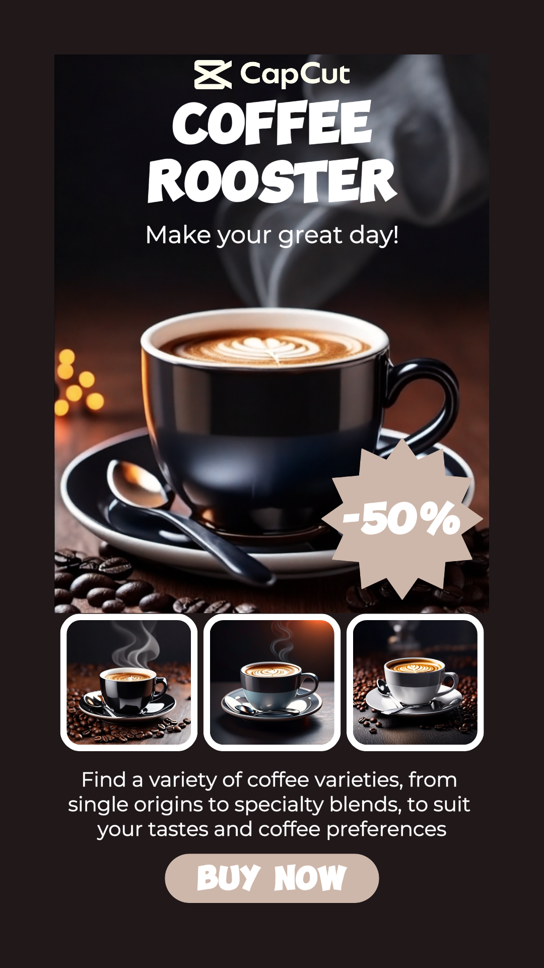 Coffee product display promotion tiktok