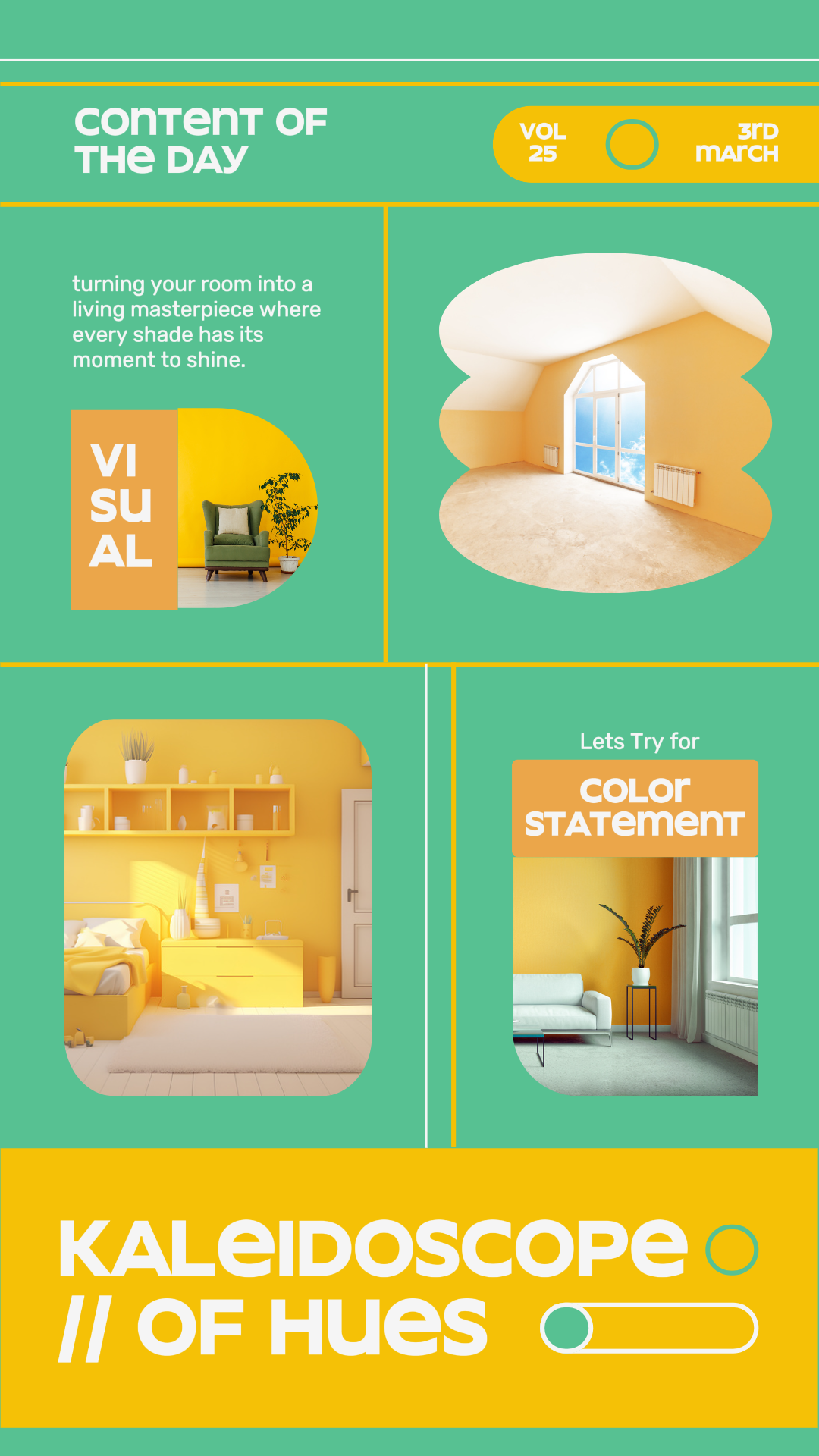 Instagram Story - Accesorios y muebles para el hogar (minimalista, limpio y vibrante)