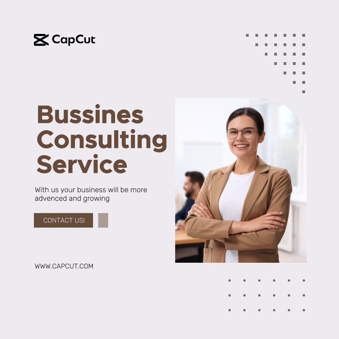 Negócios e escritório marketing poster instagram post white