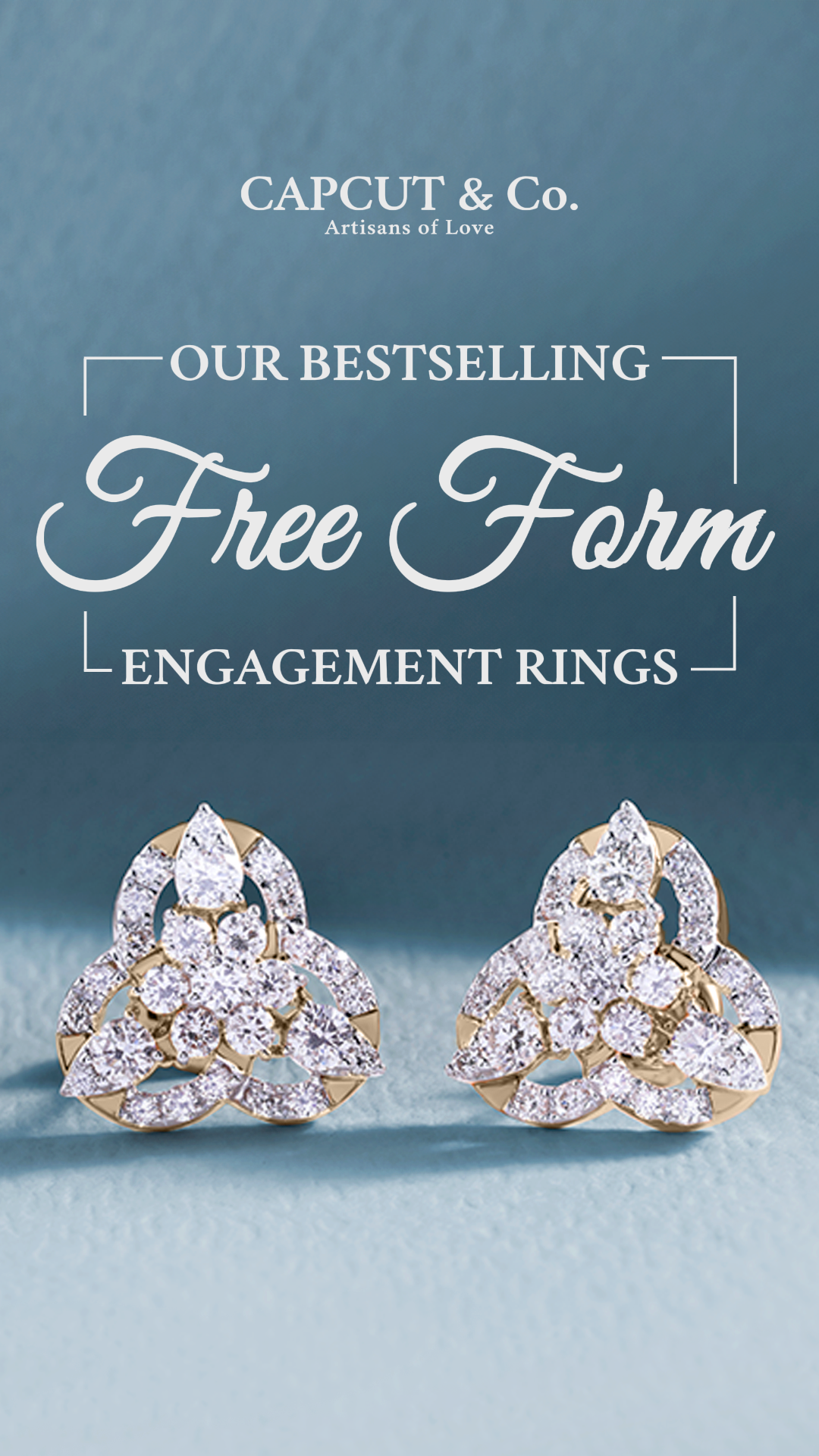 Jewelry Marketing Poster Engagement Rings