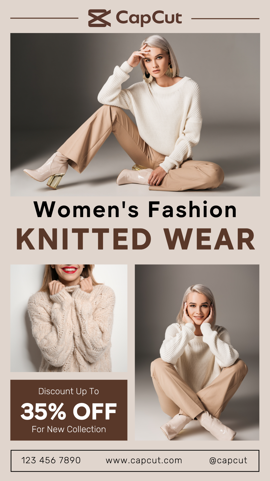 Damenmode Promotion Instagram Story