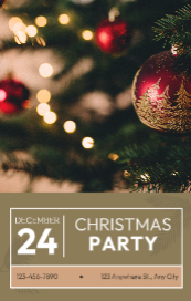 Convite de Festa de Natal