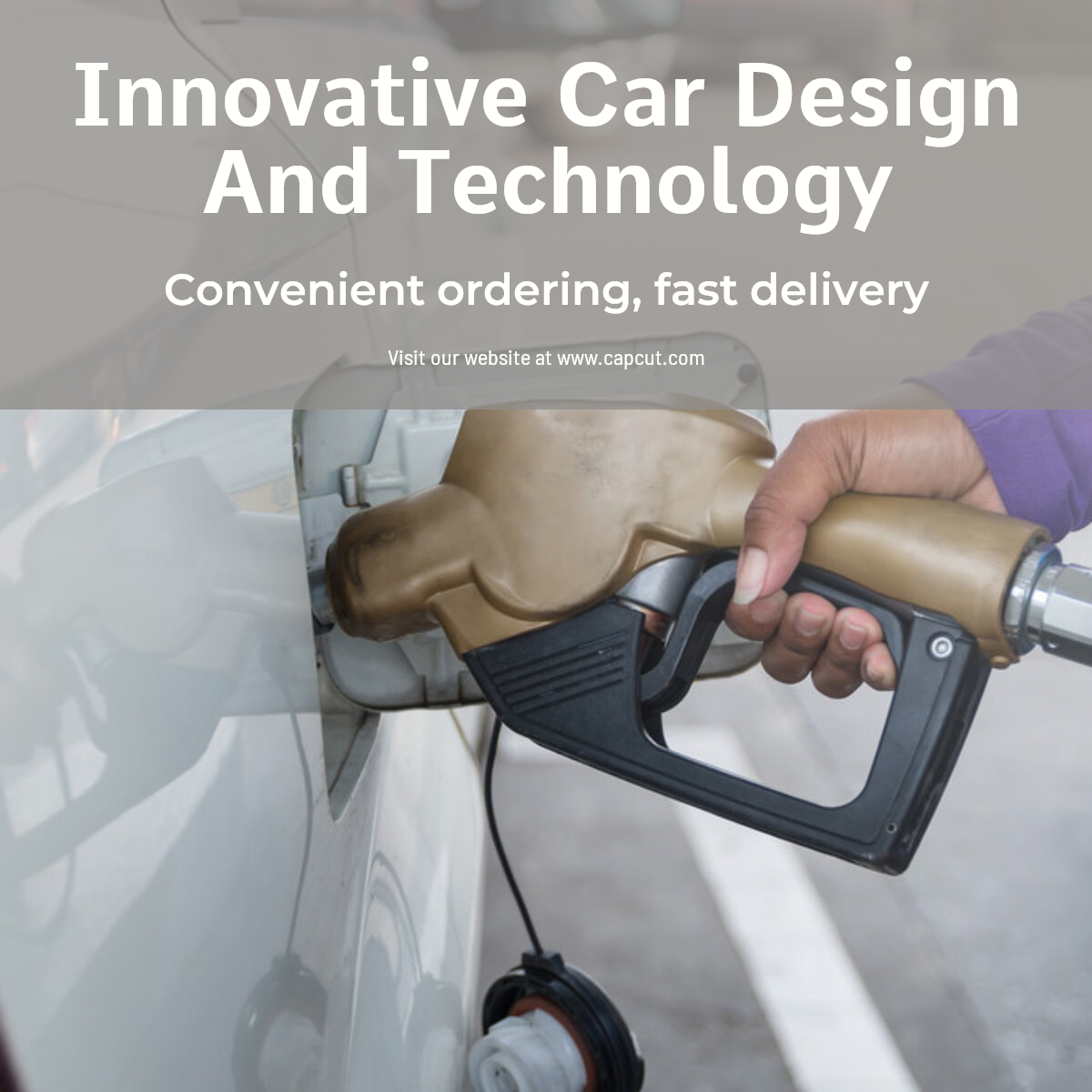 Exibição de efeitos de carros e peças de automóveis