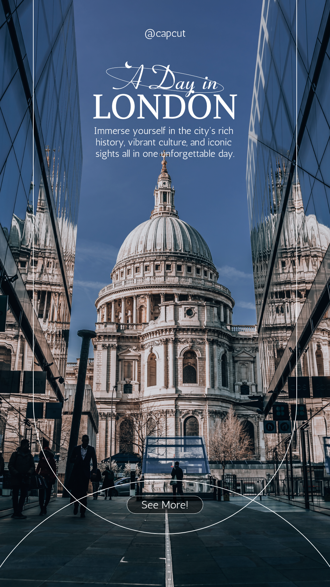 Travel Marketing Poster Instagram Story London