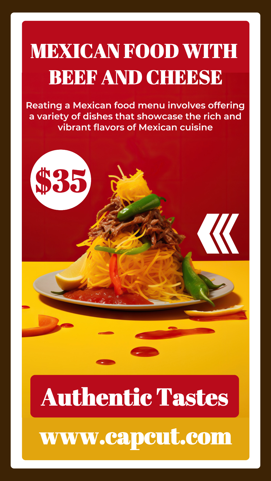 Traditional Mexican Food Instagram Story