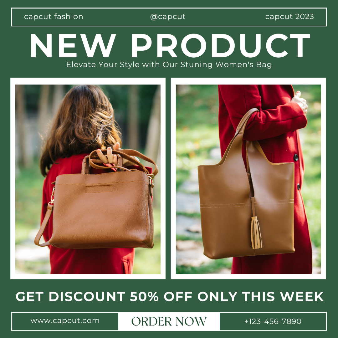 Fashion Women Bag Promotion Instagram Post