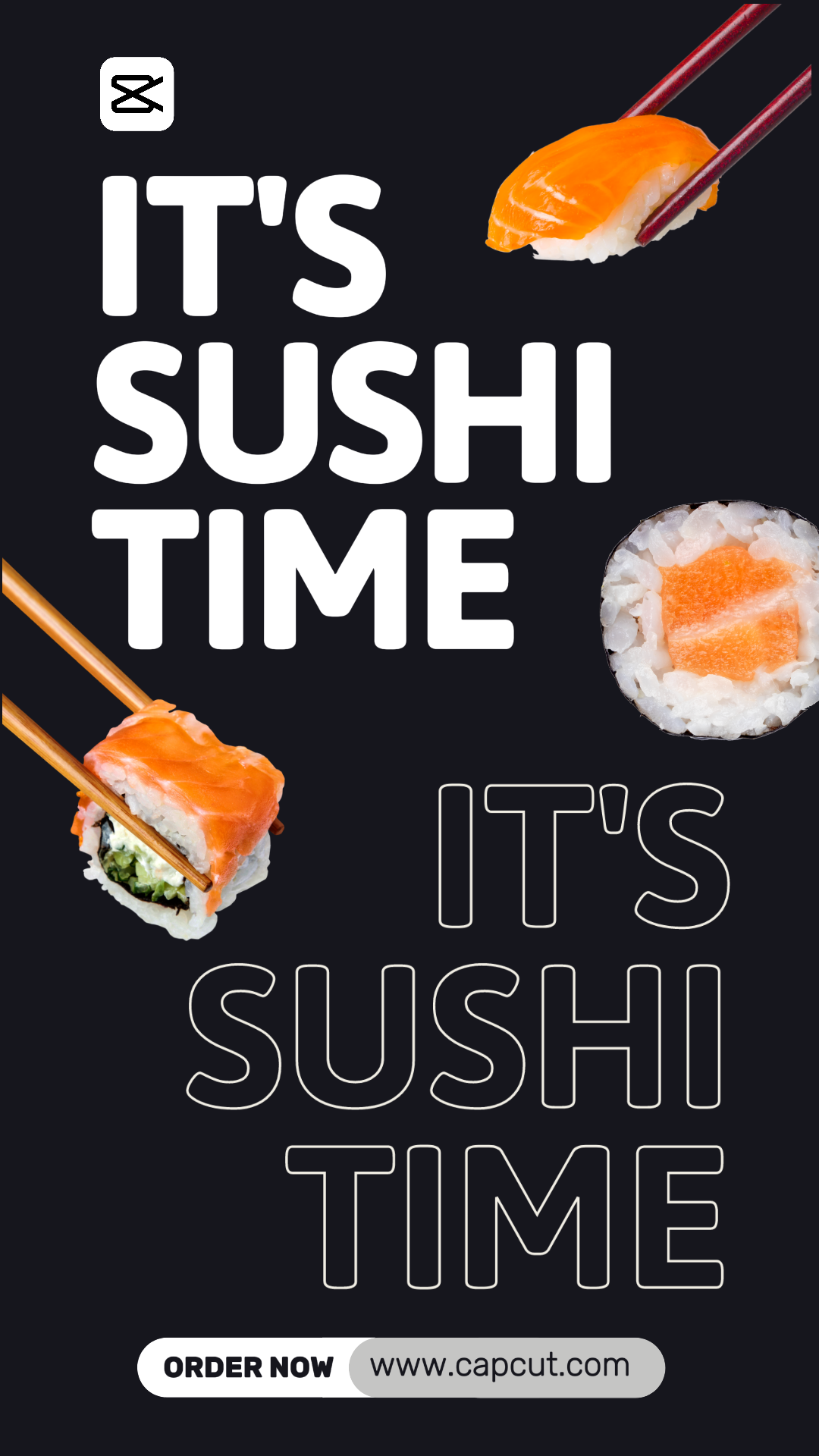 Publicación de Instagram - Restaurante Japonés