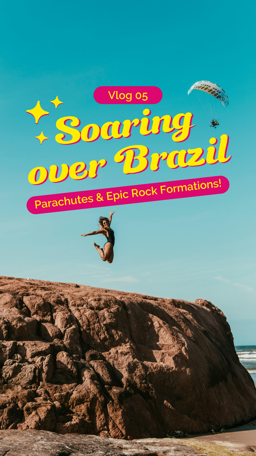 TikTok Thumbnail Reise steigt über Brasilien