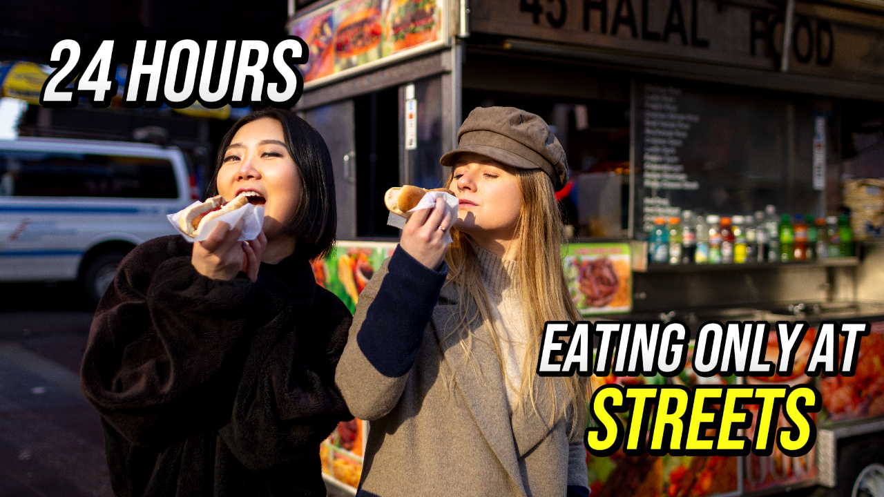 YouTube Thumbnail - Vlog - Eating Challenge