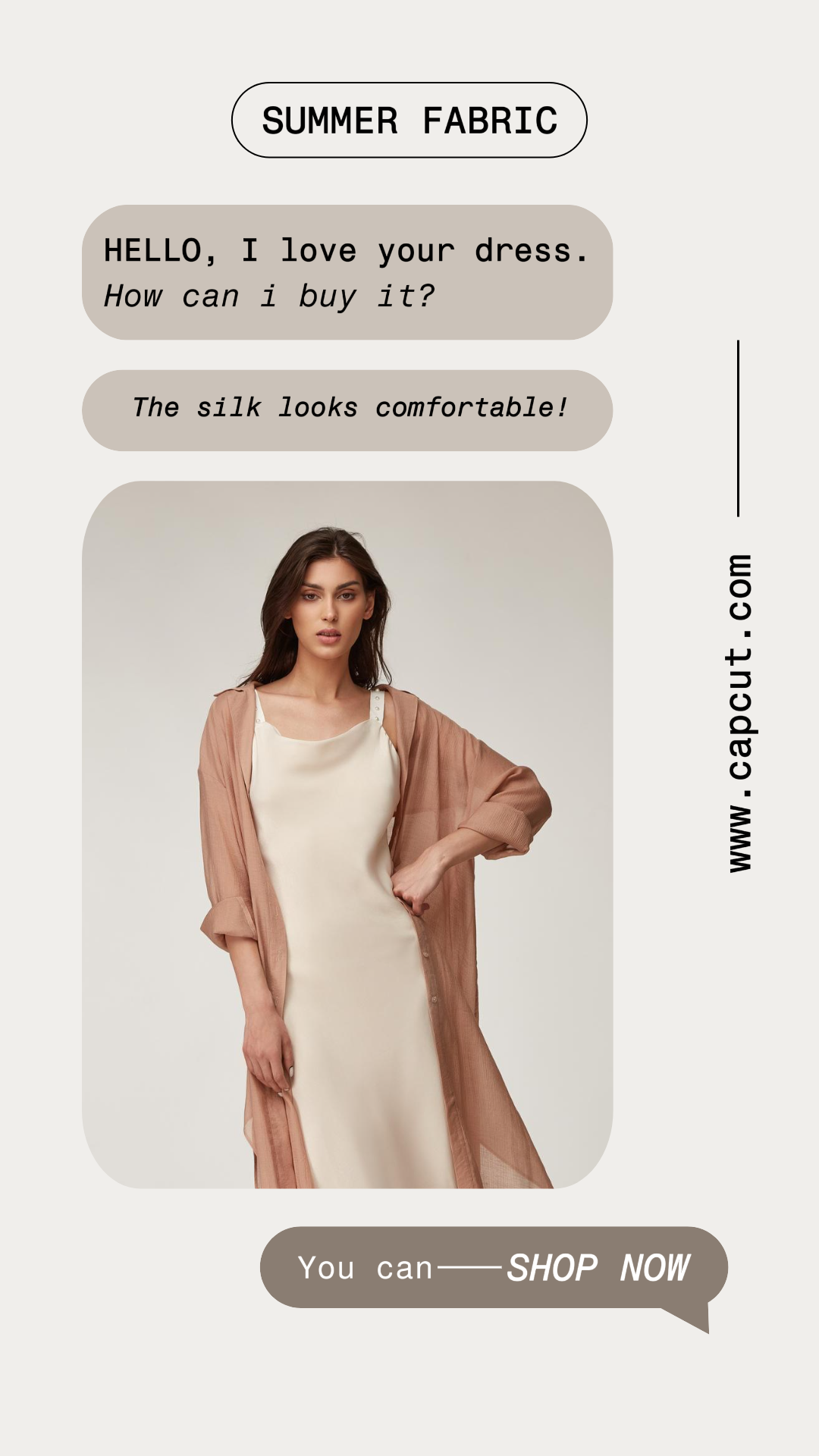 Marketing vestimentaire IG Story Style de message vestimentaire