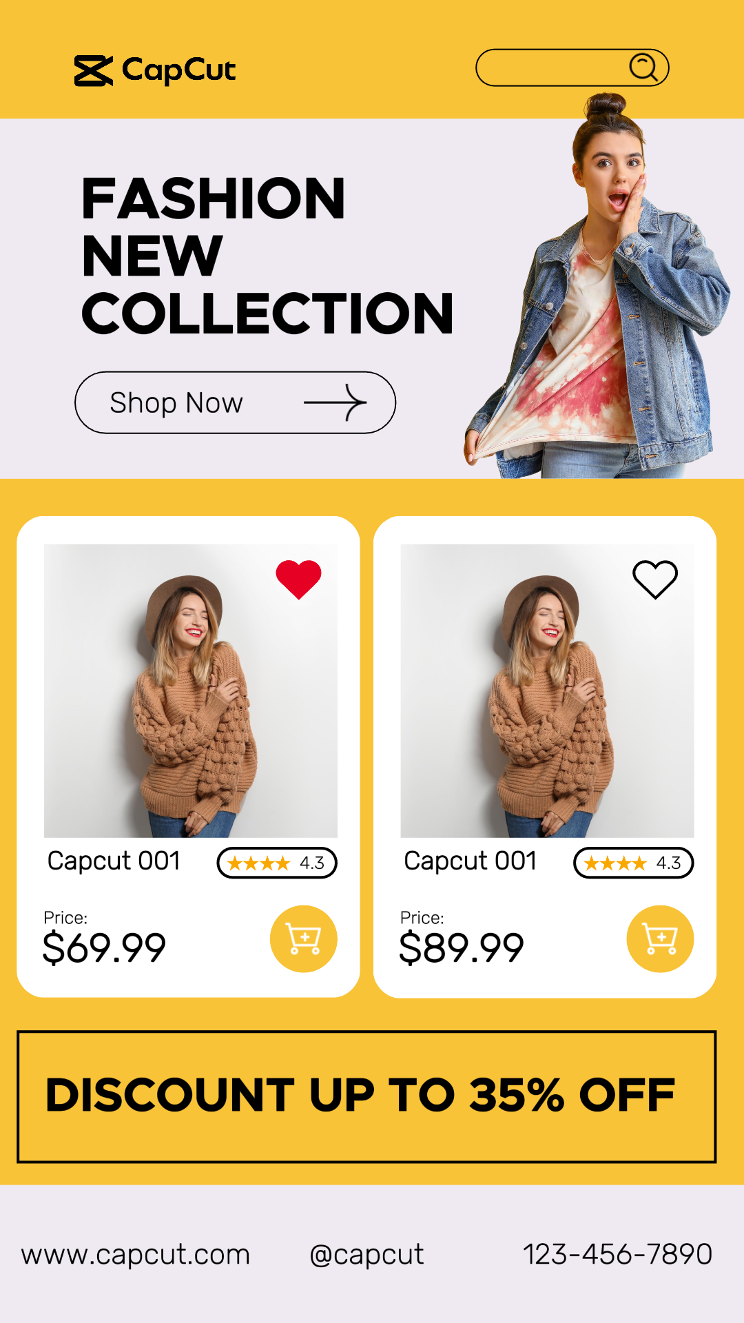 capcut template cover