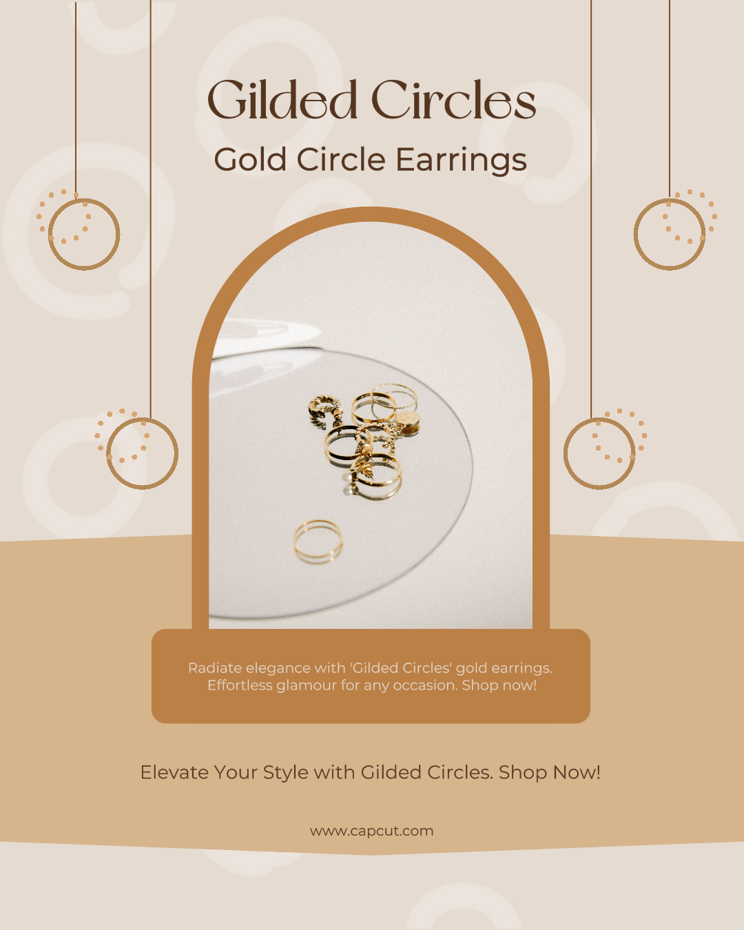 Exhibición De Pendientes De Joyería