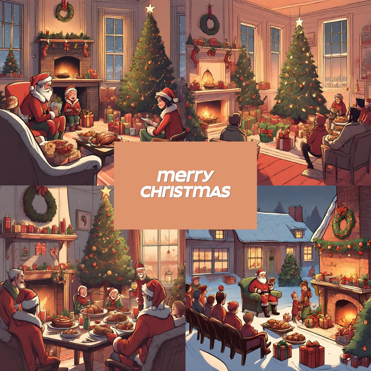 Christmas Day Greetings Linkedin Post