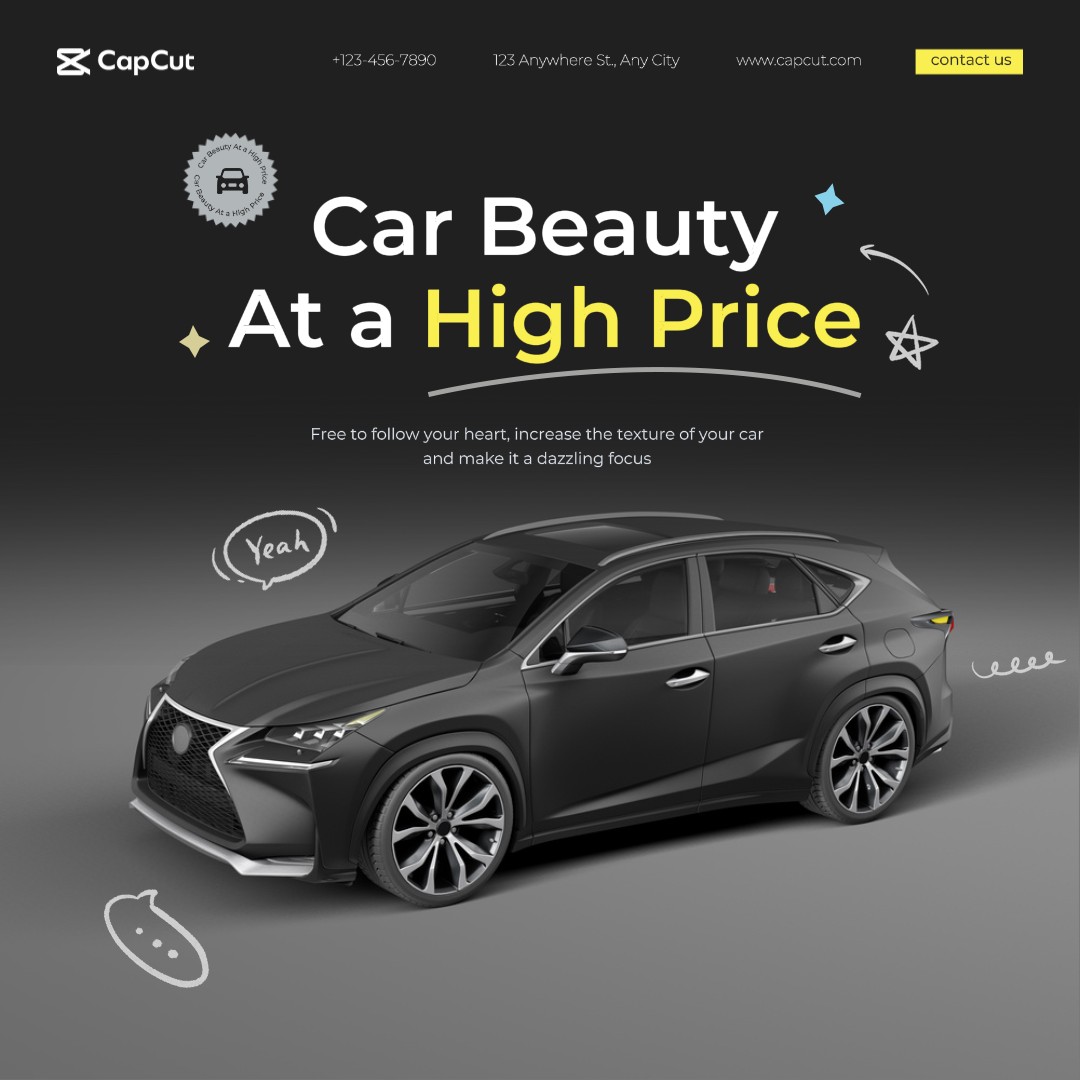 Auto parts Car Promotion Simple