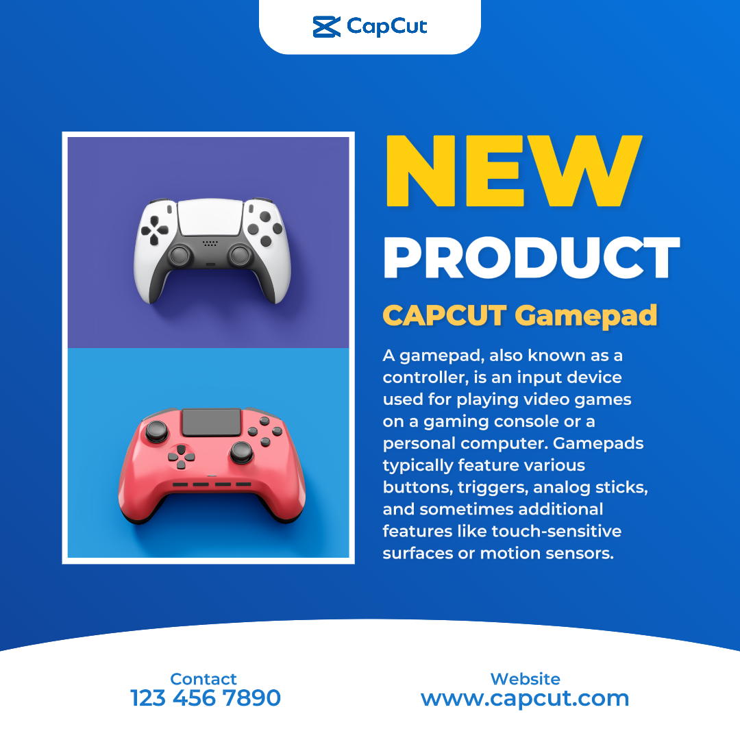 Manette de jeu électronique Capcut