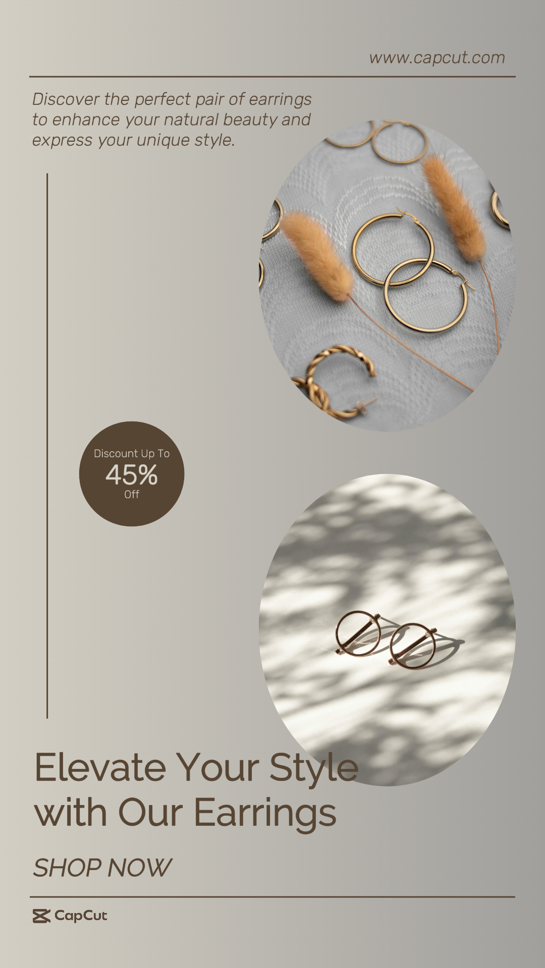 Jewelry and accessories - Marketing Poster Product Display Instagram Story