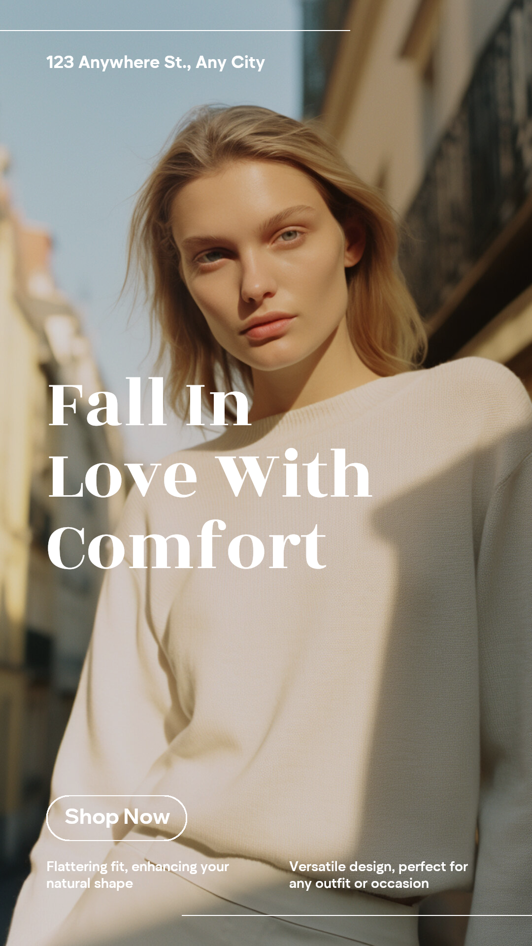 Clothing & Shoes Selling Point