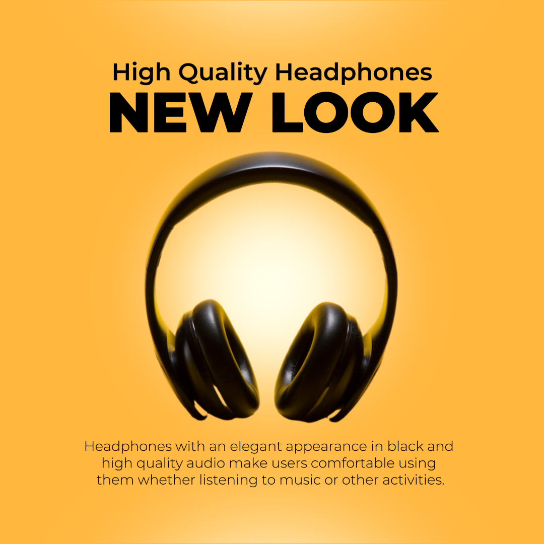 E-Commerce Product Display New Look Headphones