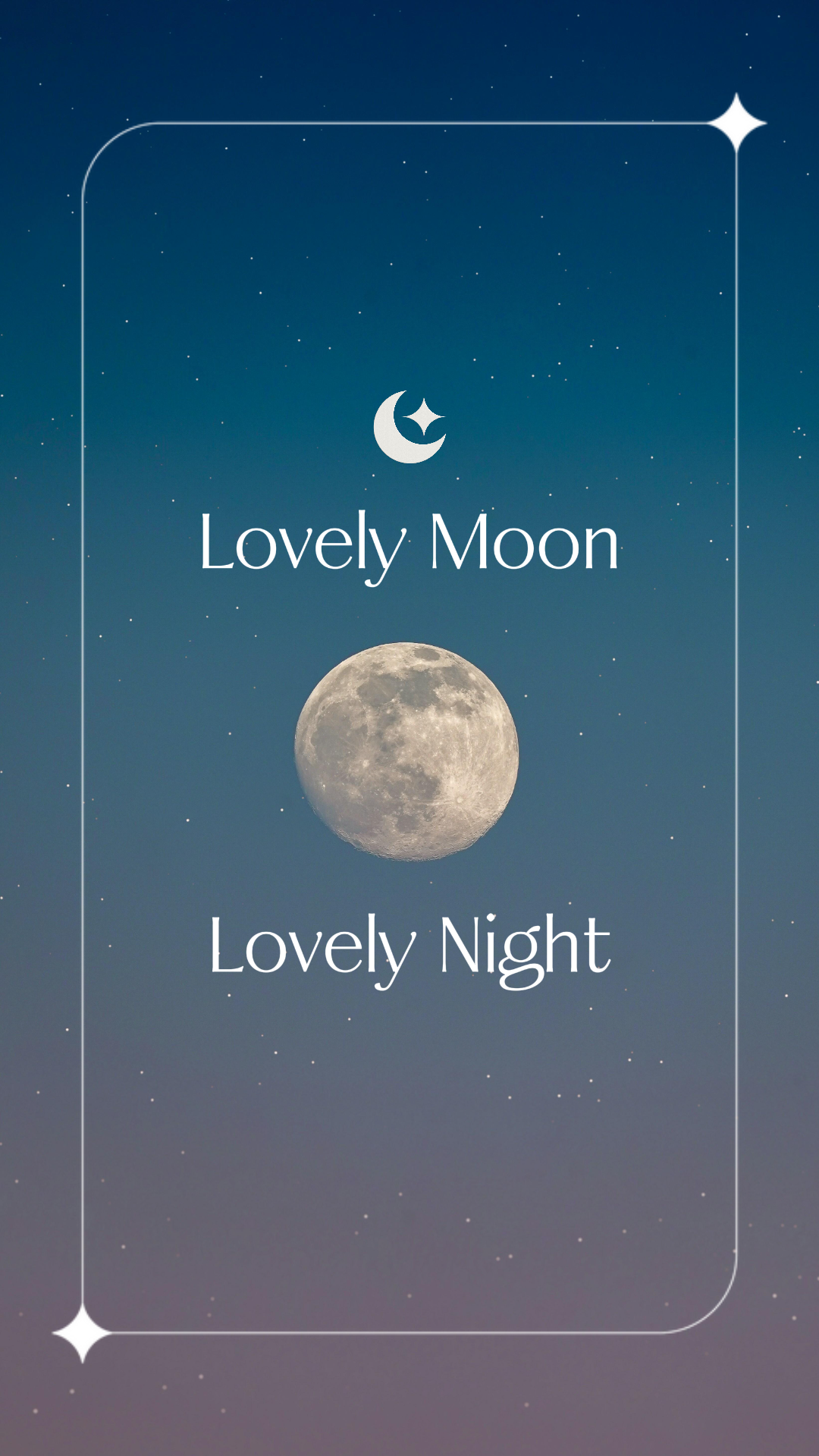 Tapete kreativ Poster Landschaft Himmel