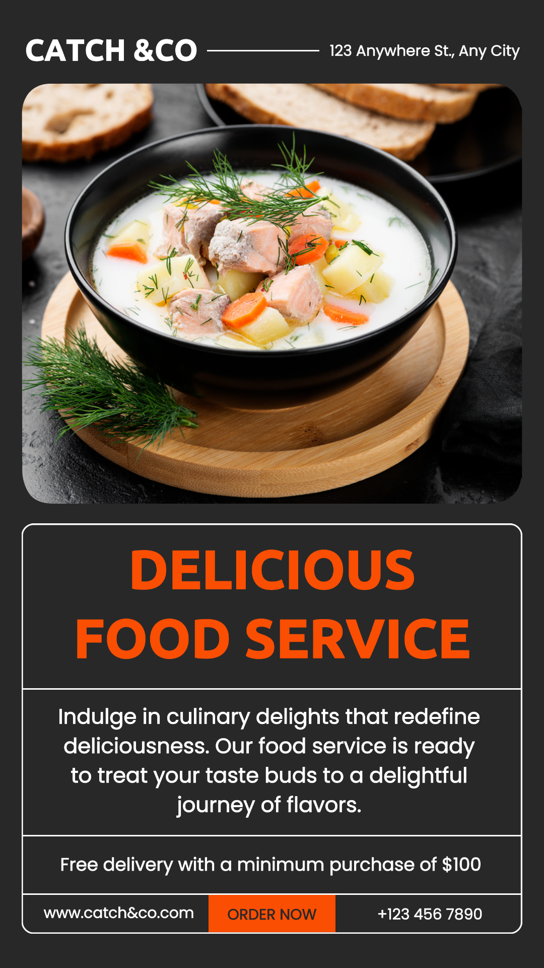 Food & Beverage Promotion Food Service