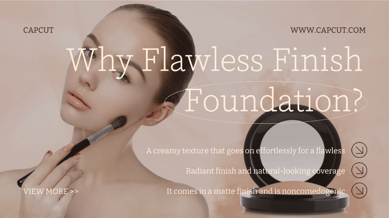 Beauty Foundation Product Display Youtube