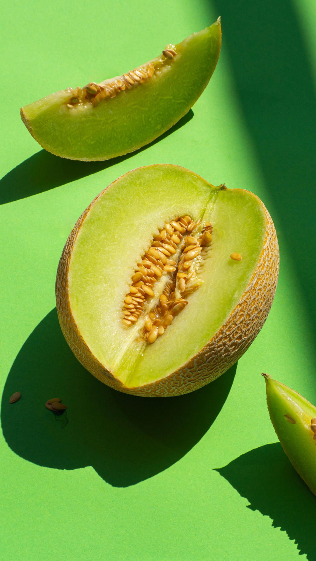 Wallpaper Creative Poster Fruit Melon Green