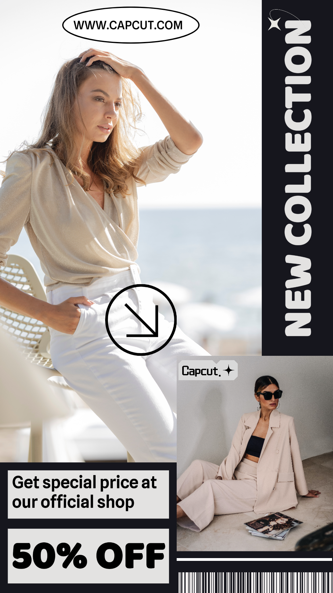 capcut template cover