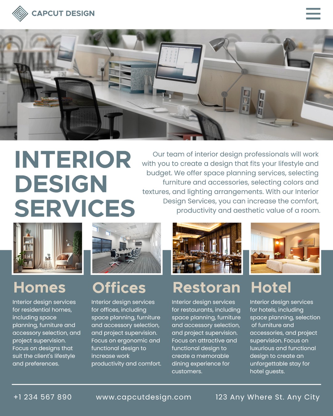 Serviços de Design de Interiores 