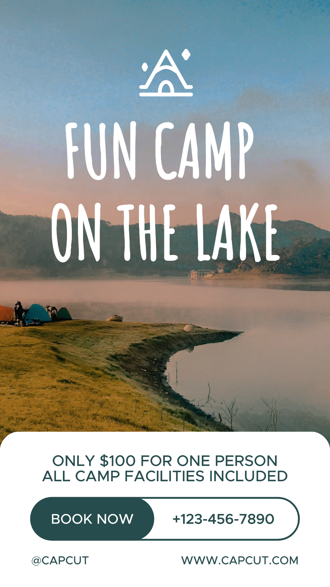 Travel Fun Camp Promotion Instagram Story