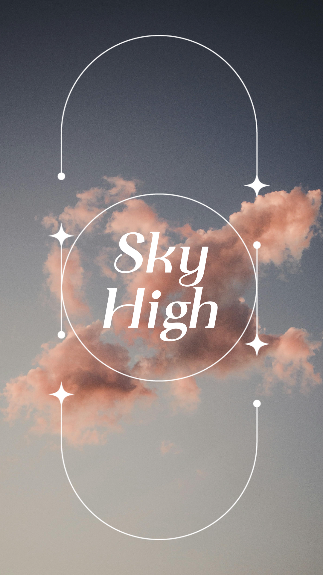 배경화면 크리에이티브 포스터 풍경 하늘