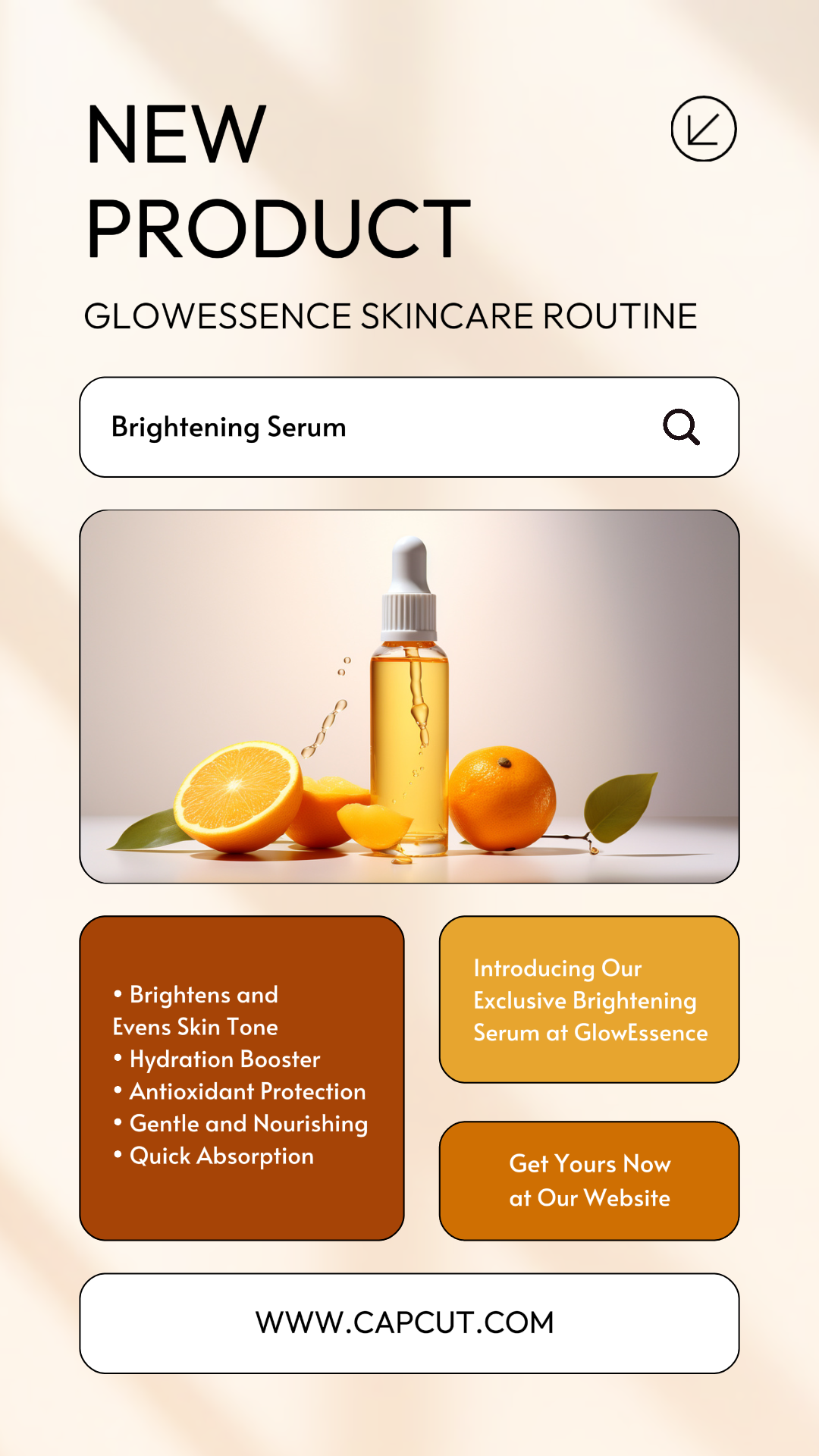 Beauty & Personal Care Skincare Product Display