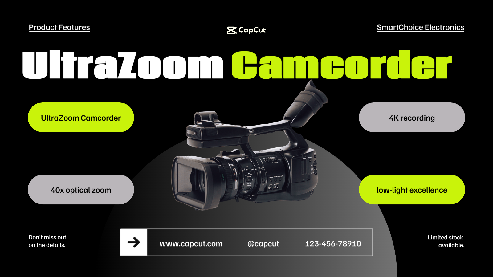 Electronic Product Features Twitter Post