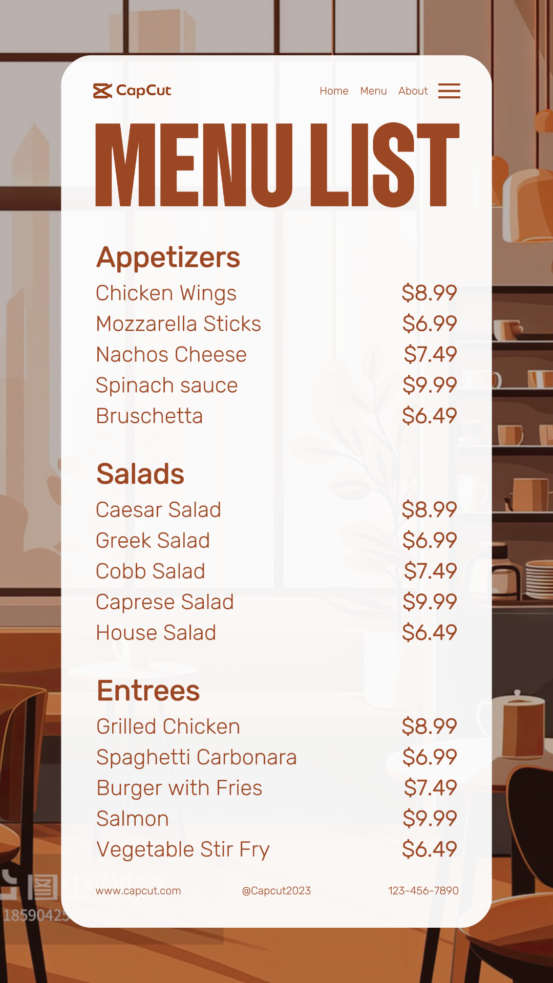 capcut template cover