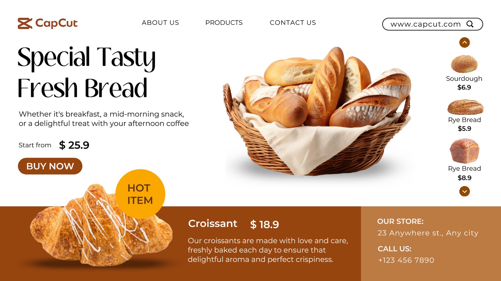 Promotion du pain Twitter Post