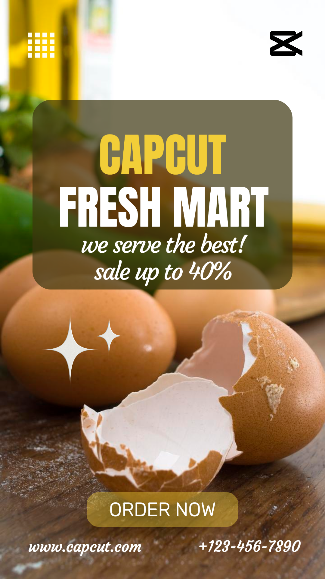 capcut template cover