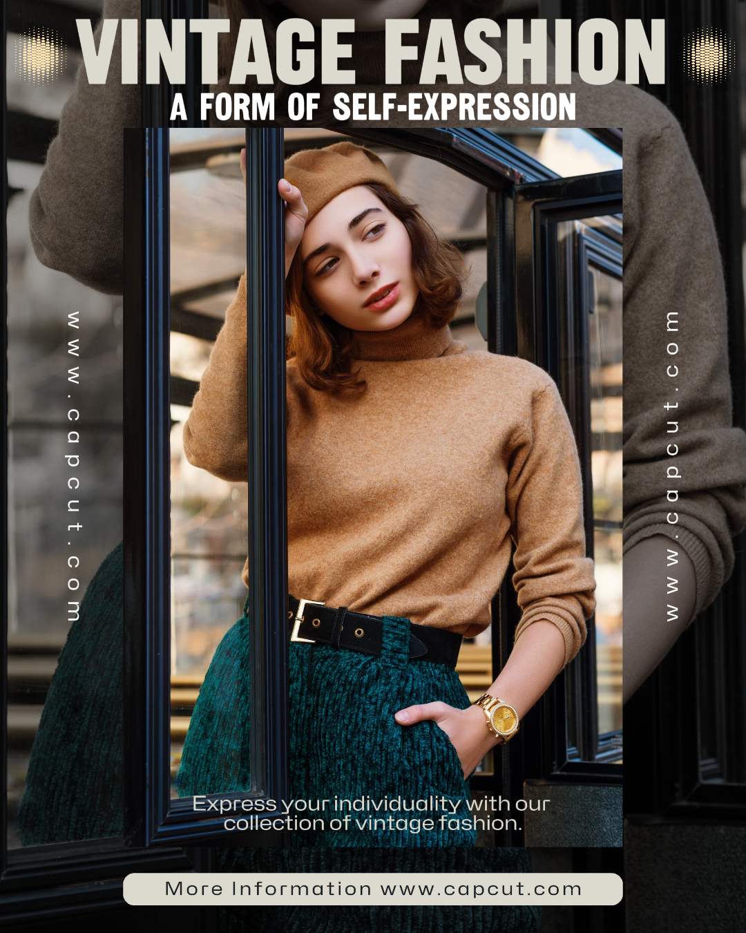 Vintage Fashion Promotion Instagram Post