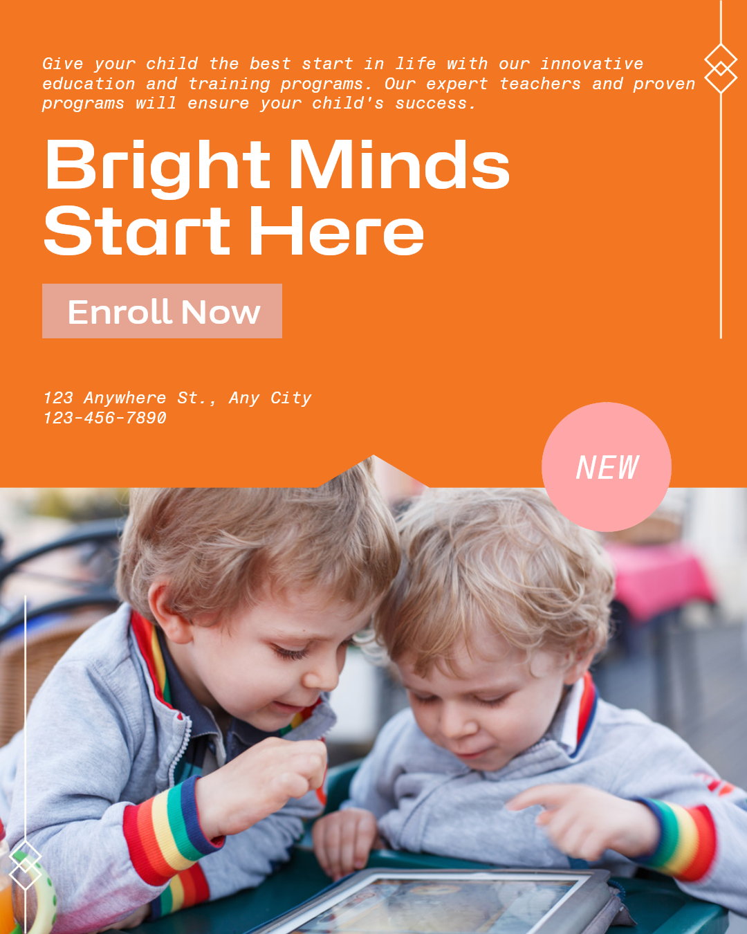 Education and training Branding