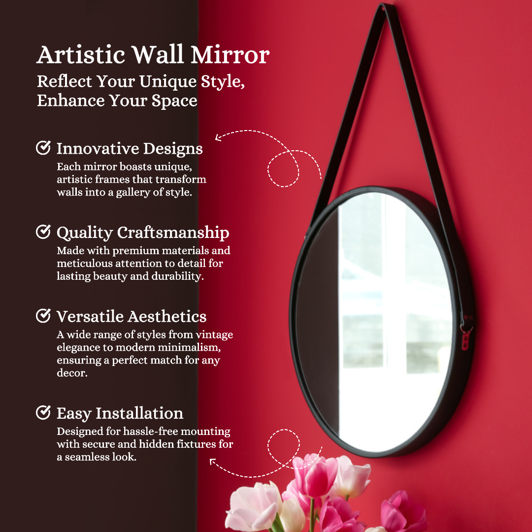 E-commerce Product Callout Furniture Artistic Wall Mirrors