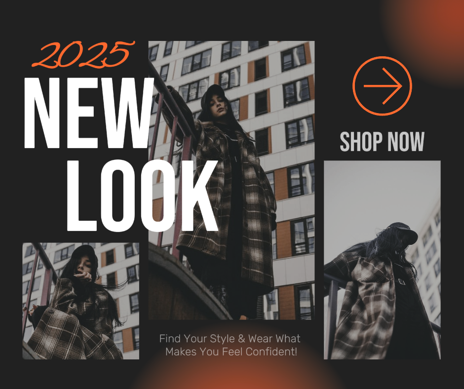 Black Modern Fashion Tampilan Baru Facebook Posting