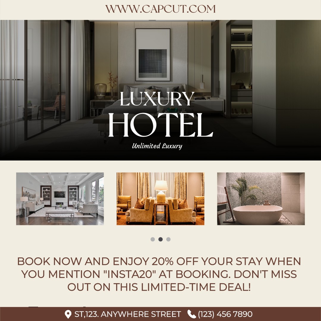 Posting Instagram Promosi Hotel Mewah