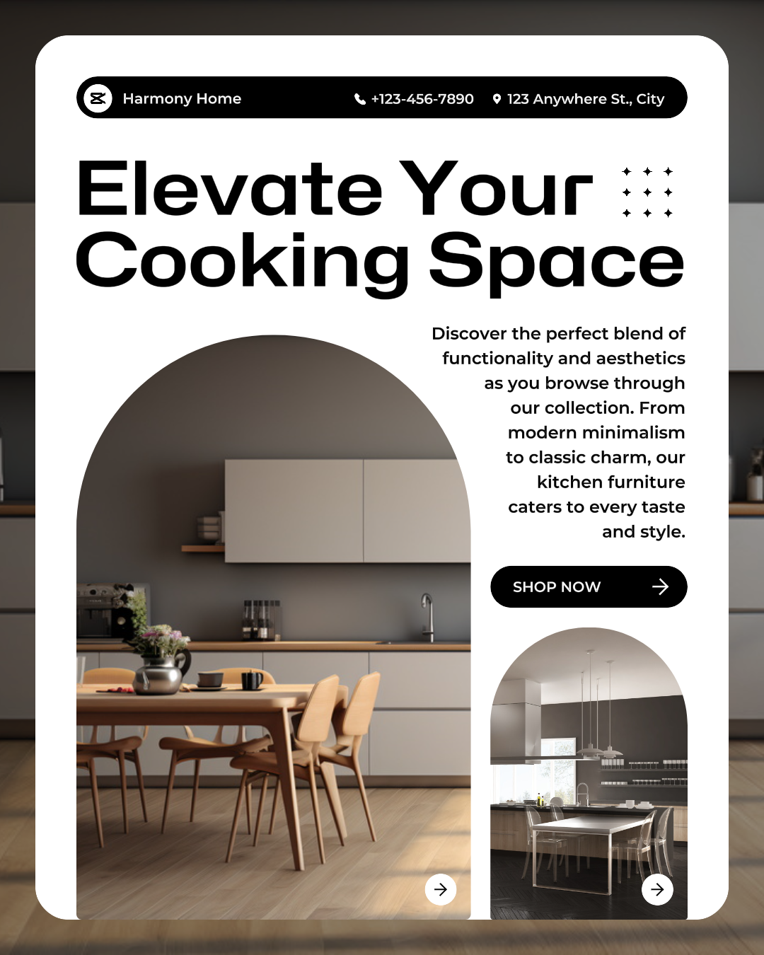 Muebles Cocina Producto Instagram Retrato