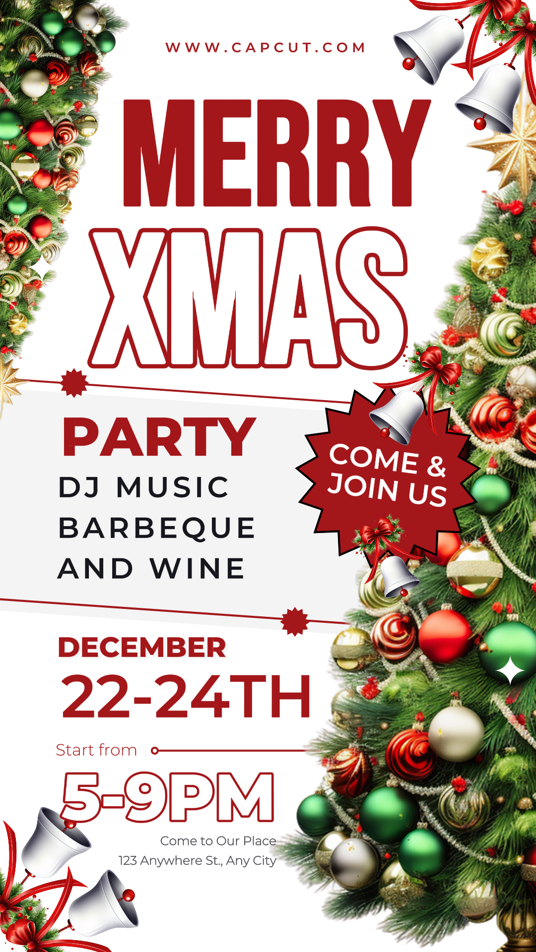 Festa Dia De Natal História Do Instagram