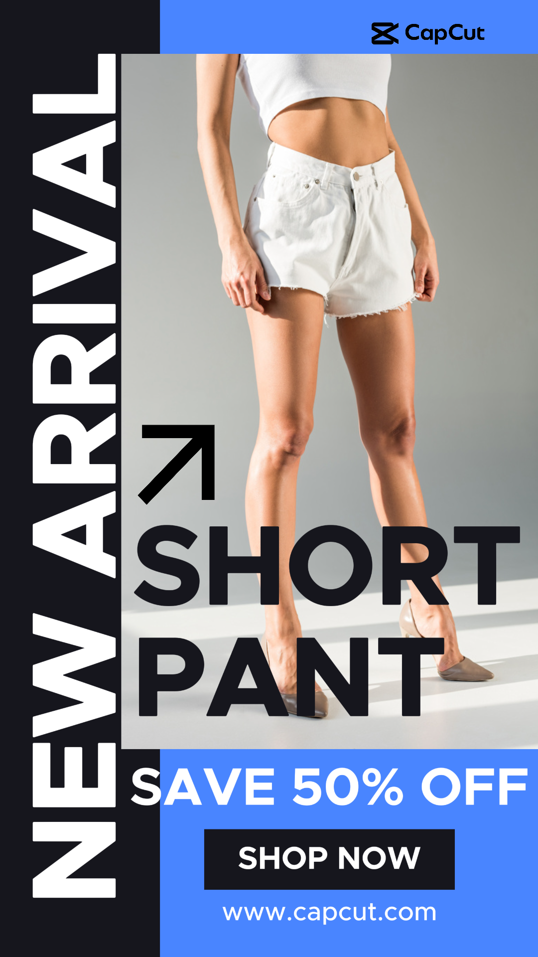Fashion Short Pant Sale Promosi Instagram story