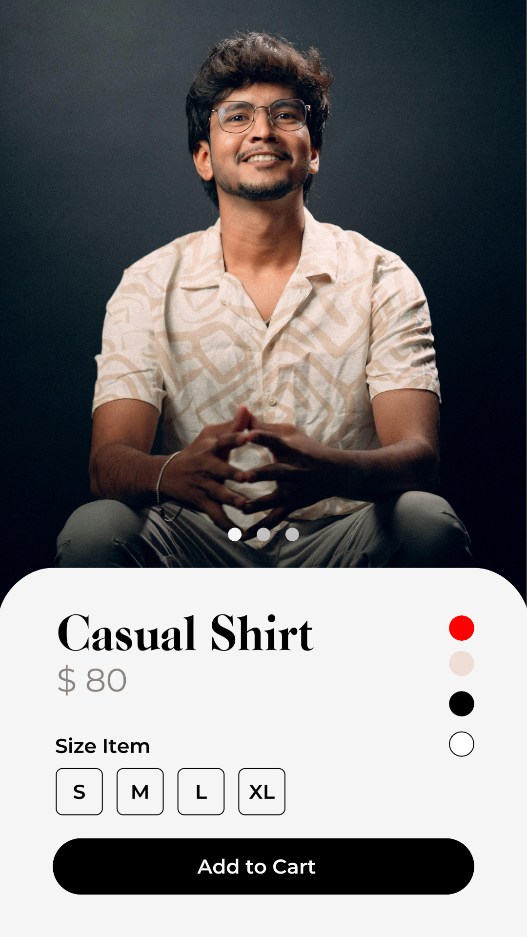 Pôster de marketing de roupas e sapatos Instagram Story UI Design